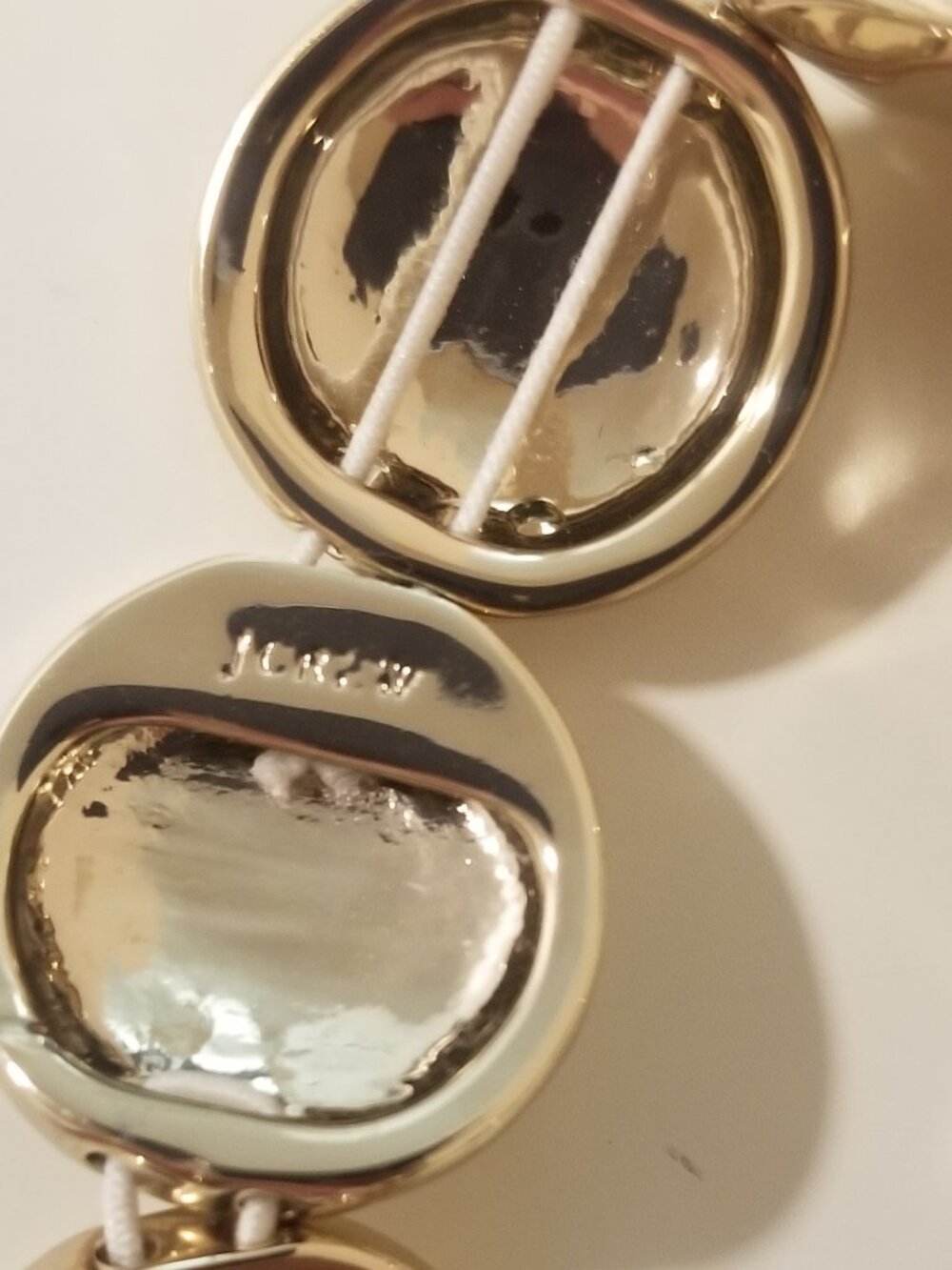 J.Crew - Set of 4 Bracelets Bangles - Gold Tone - Picture 8 of 11